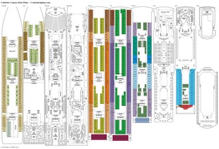 Celebrity Century deck plans