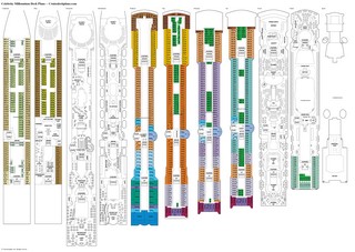 Celebrity Millennium deck plans