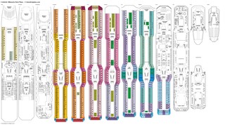 Celebrity Silhouette deck plans