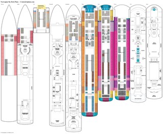 Norwegian Sky deck plans