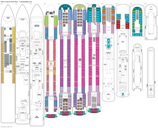 Pride of America deck plans