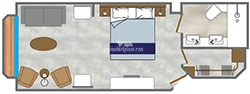 Balcony Suite diagram
