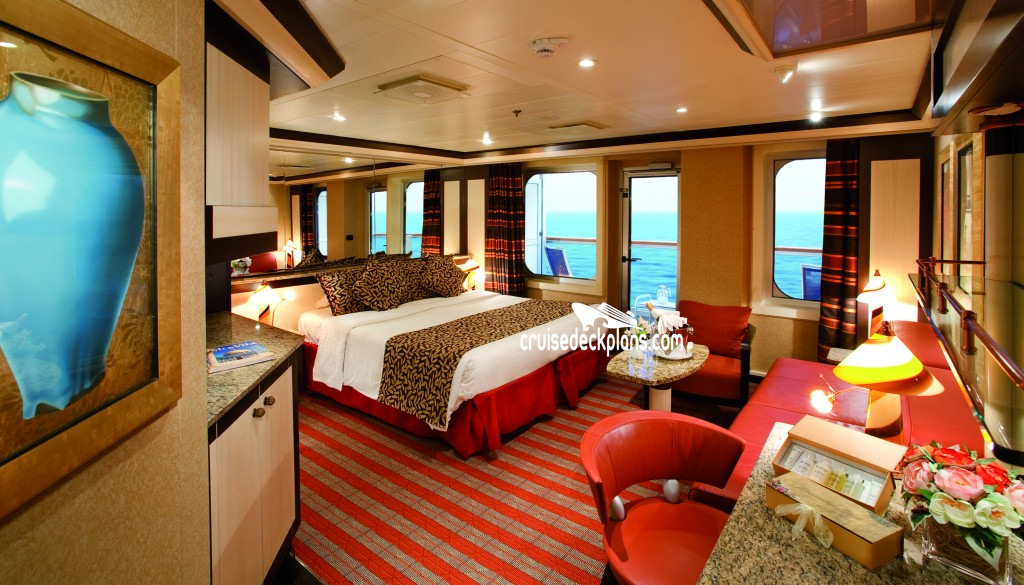 Costa Serena Suite Stateroom Details