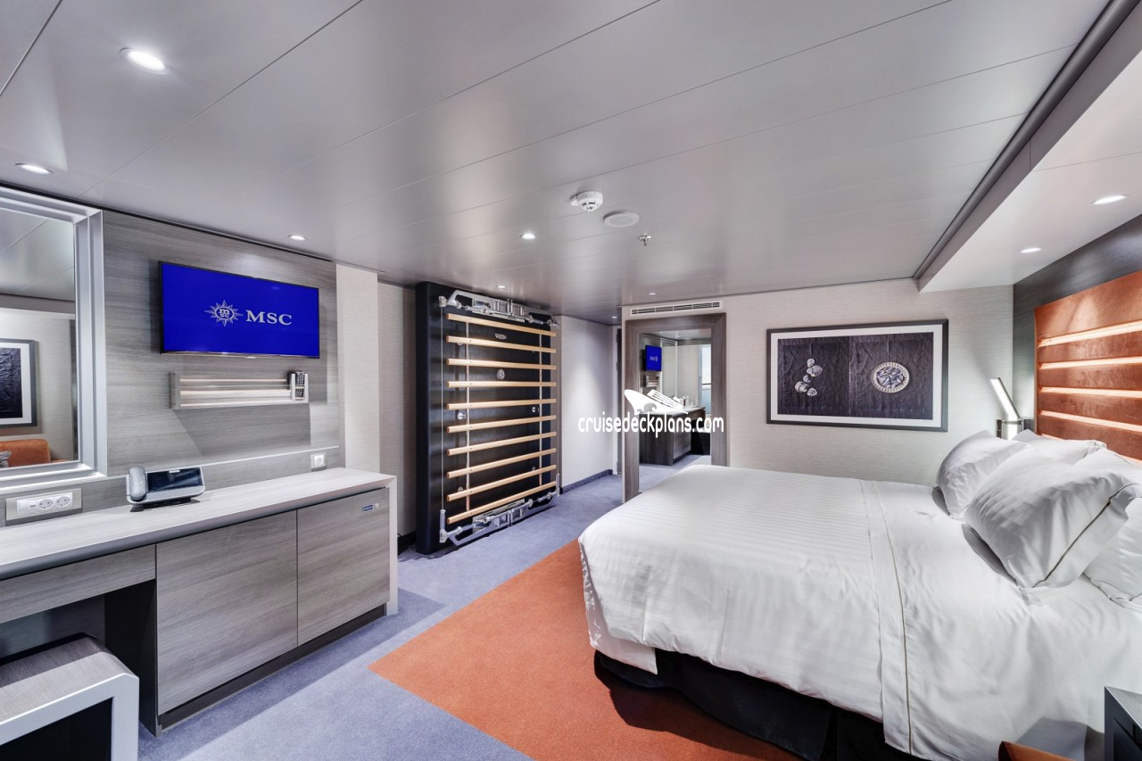 msc meraviglia deck 18 deck plan tour