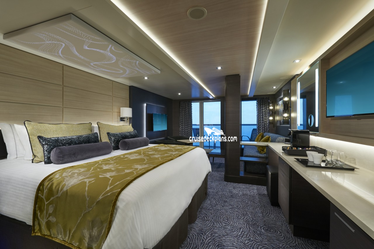 Norwegian Joy Haven Villa Suite Stateroom