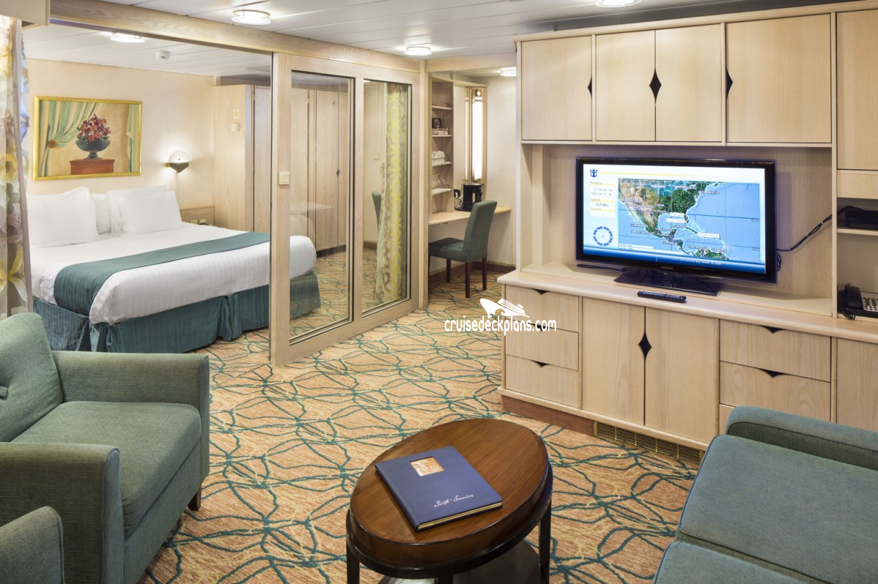 cruise line with 2 bedroom suites