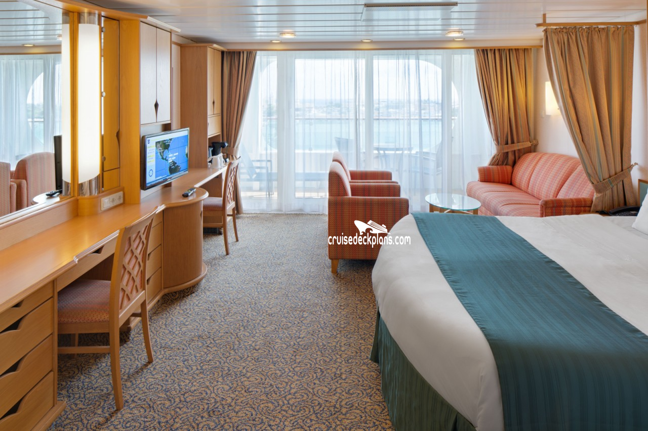 Adventure Of The Seas Junior Suite Stateroom