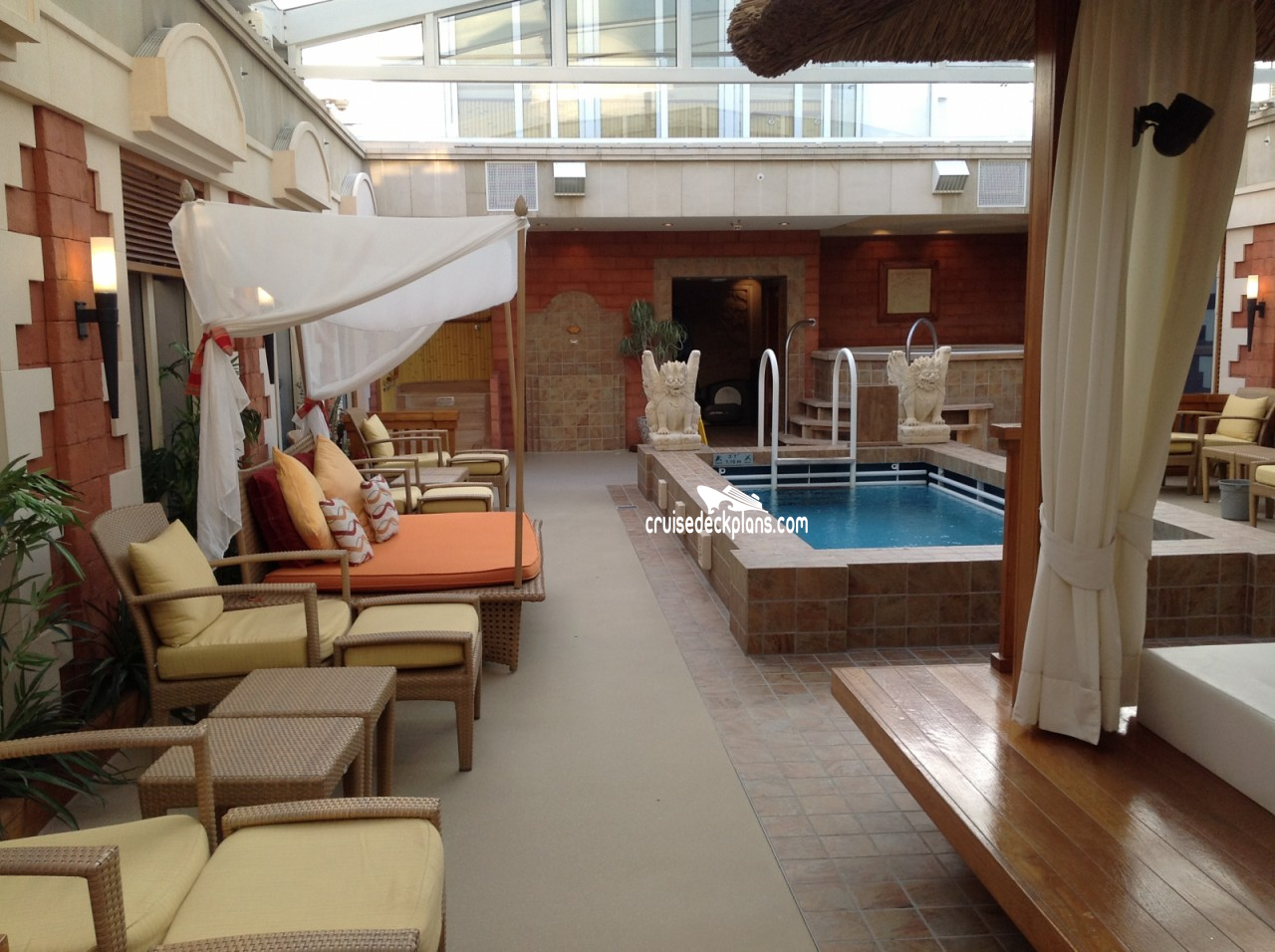 The Haven Garden Villa Stateroom Picture Uploaded in 2017 Garden Villa Stateroom Picture