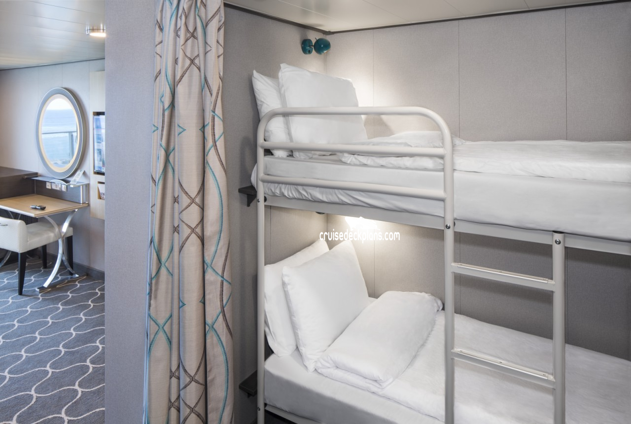 Symphony of the Seas Family Balcony Stateroom