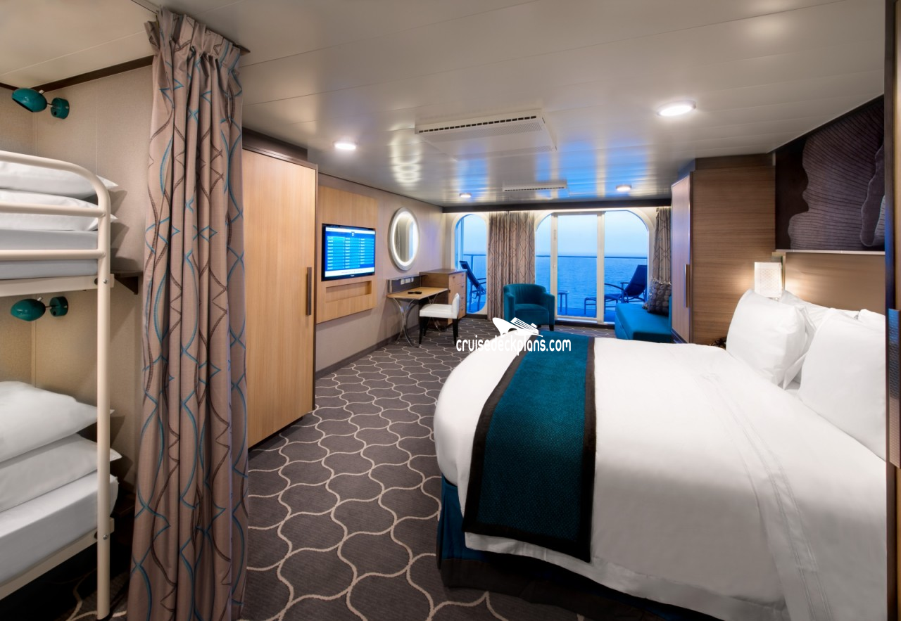 Harmony of the Seas Ultra Spacious Oceanview Stateroom Cabins