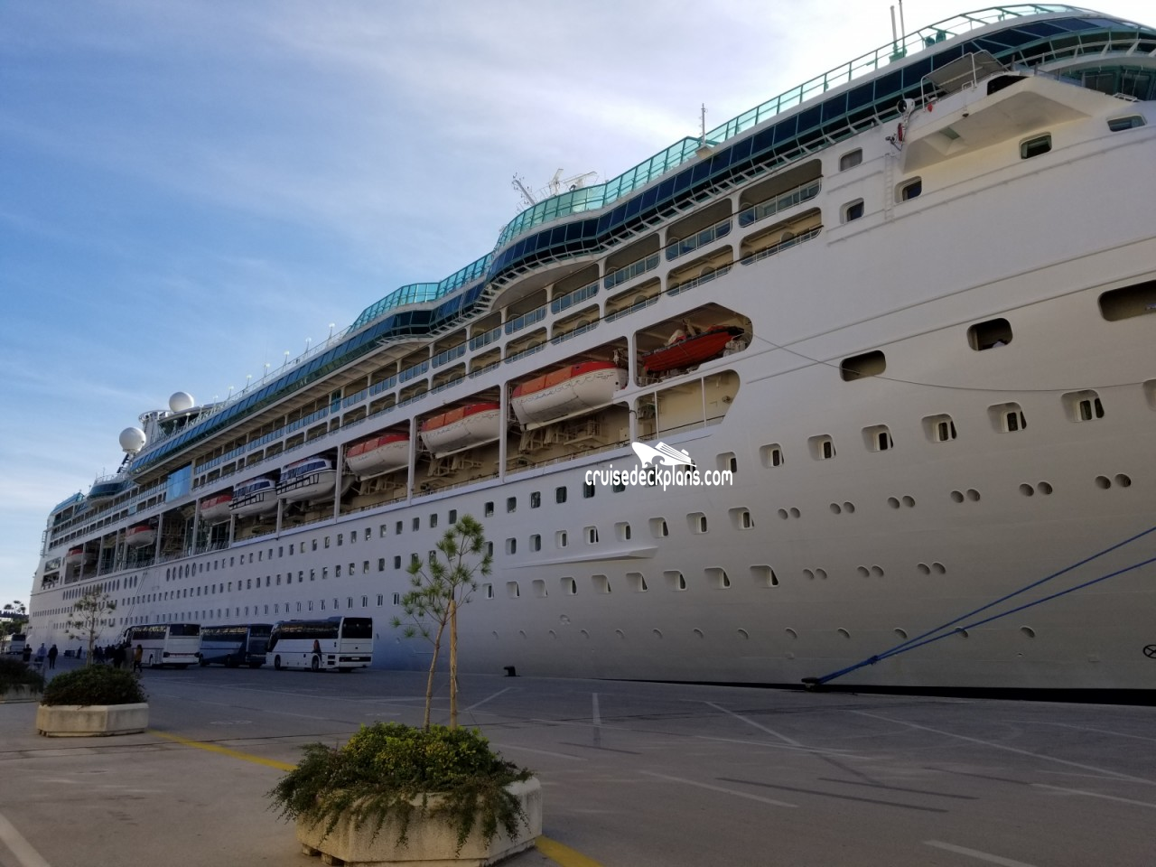 Rhapsody of the Seas Deck 7 Deck Plan Tour