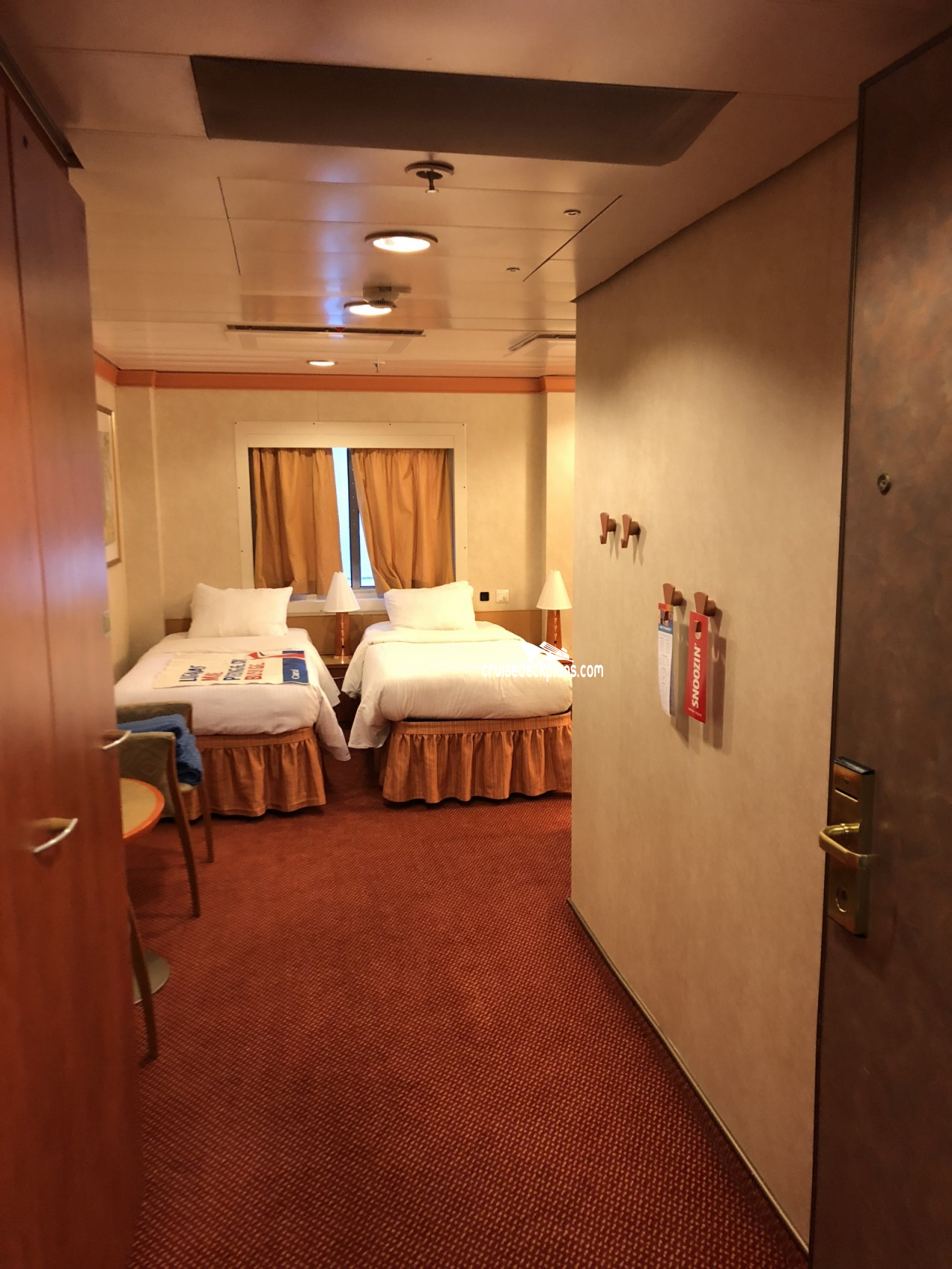 Carnival Miracle Oceanview Stateroom Info