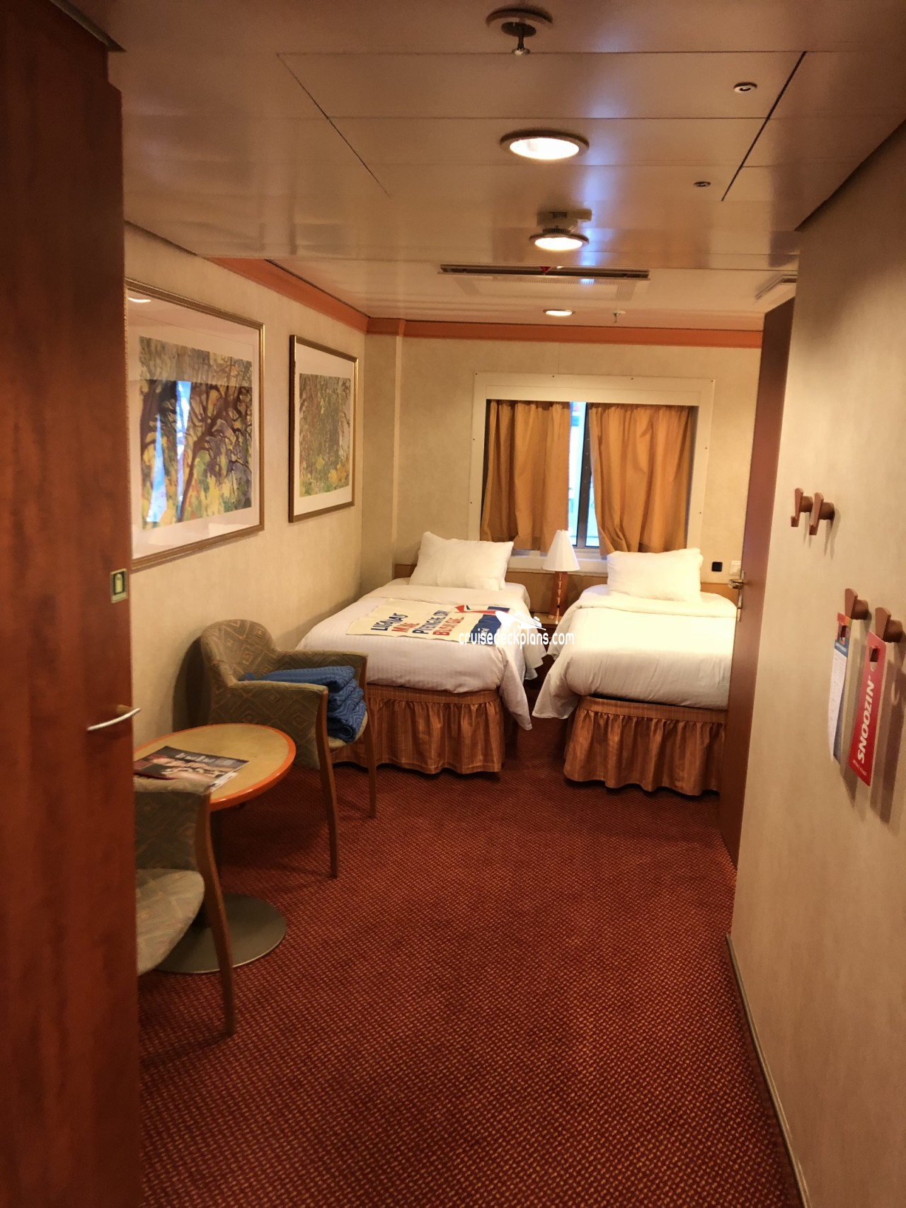 Carnival Miracle Oceanview Stateroom Info