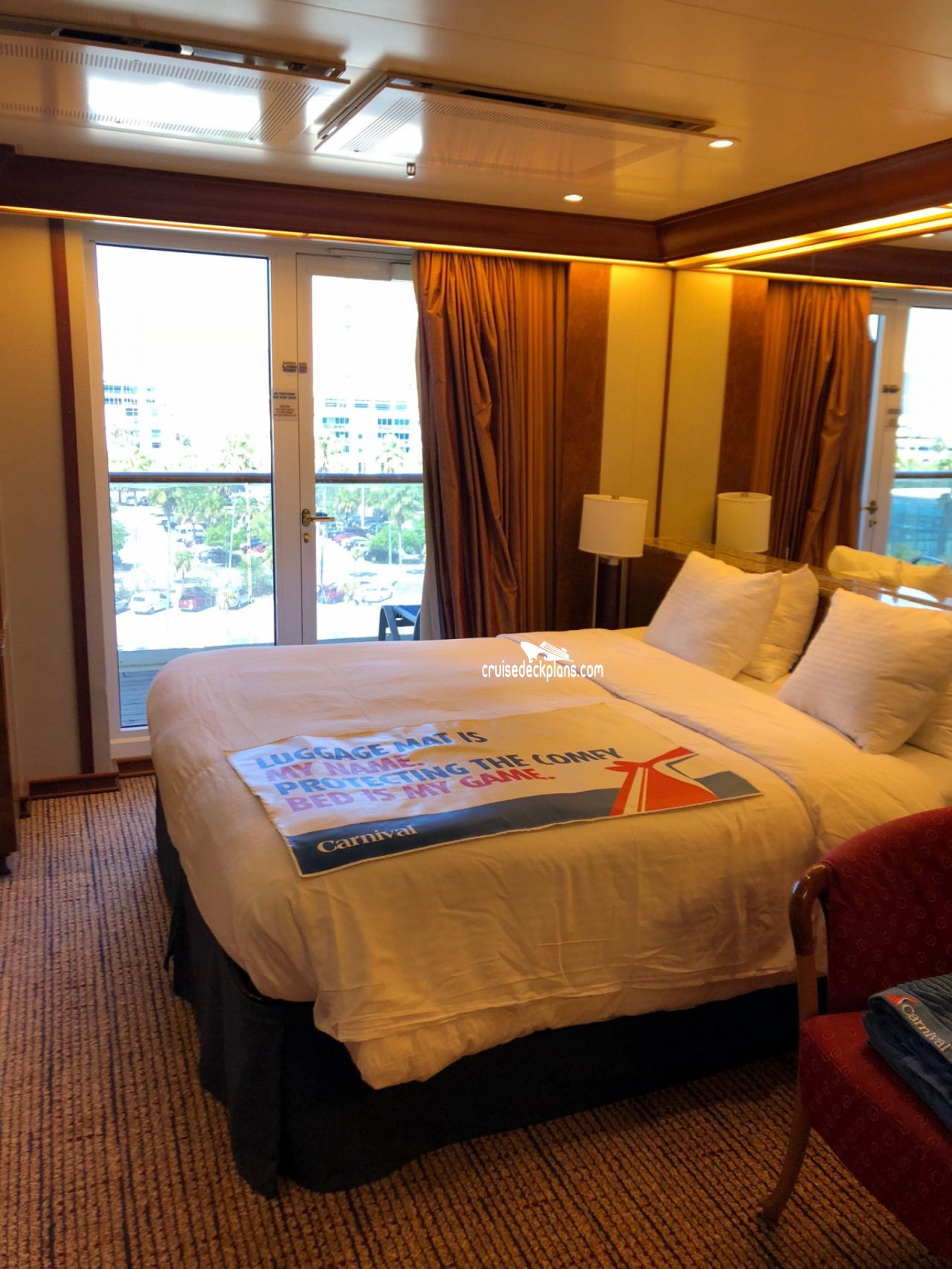 Carnival Miracle Premium Balcony Stateroom Info