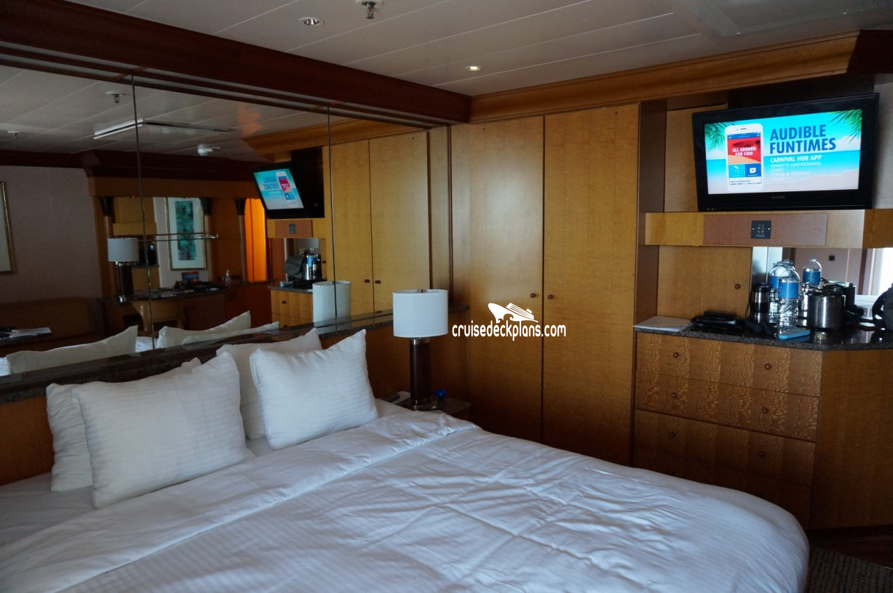 Carnival Legend Ocean Suite Stateroom Info