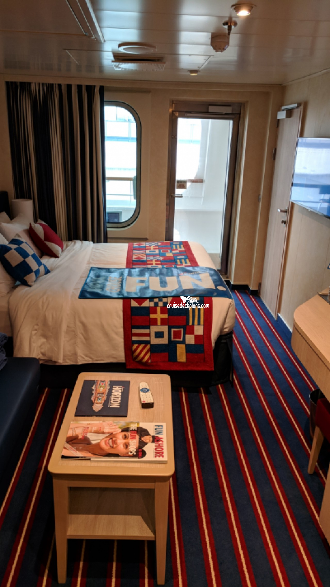 Carnival Horizon Family Harbor Balcony Stateroom Details
