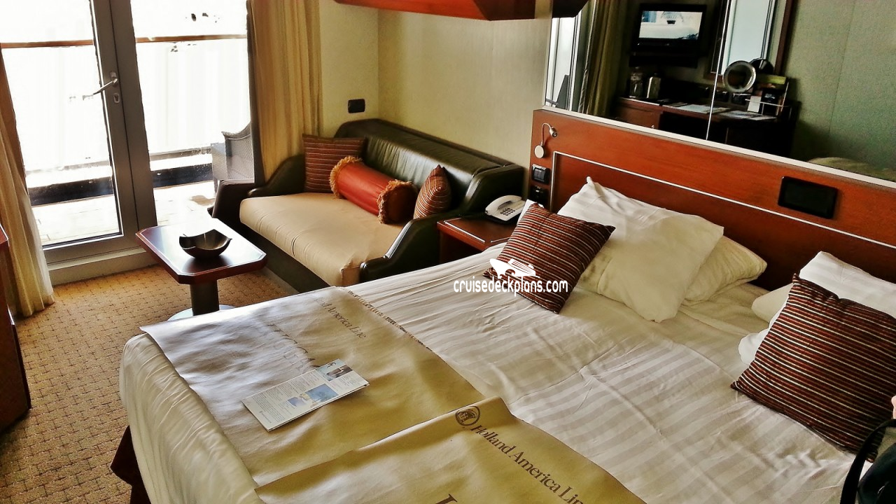 Eurodam Verandah Stateroom
