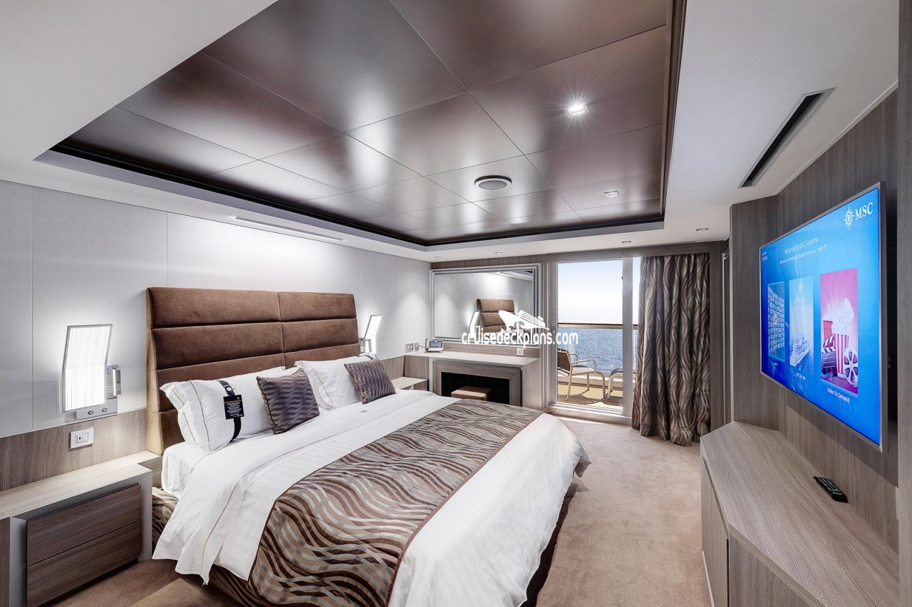 msc seaside yacht club royal suite