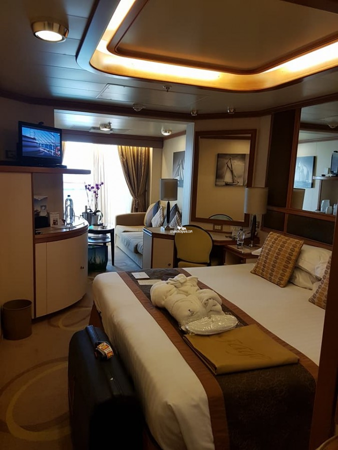 azura cruise ship suites