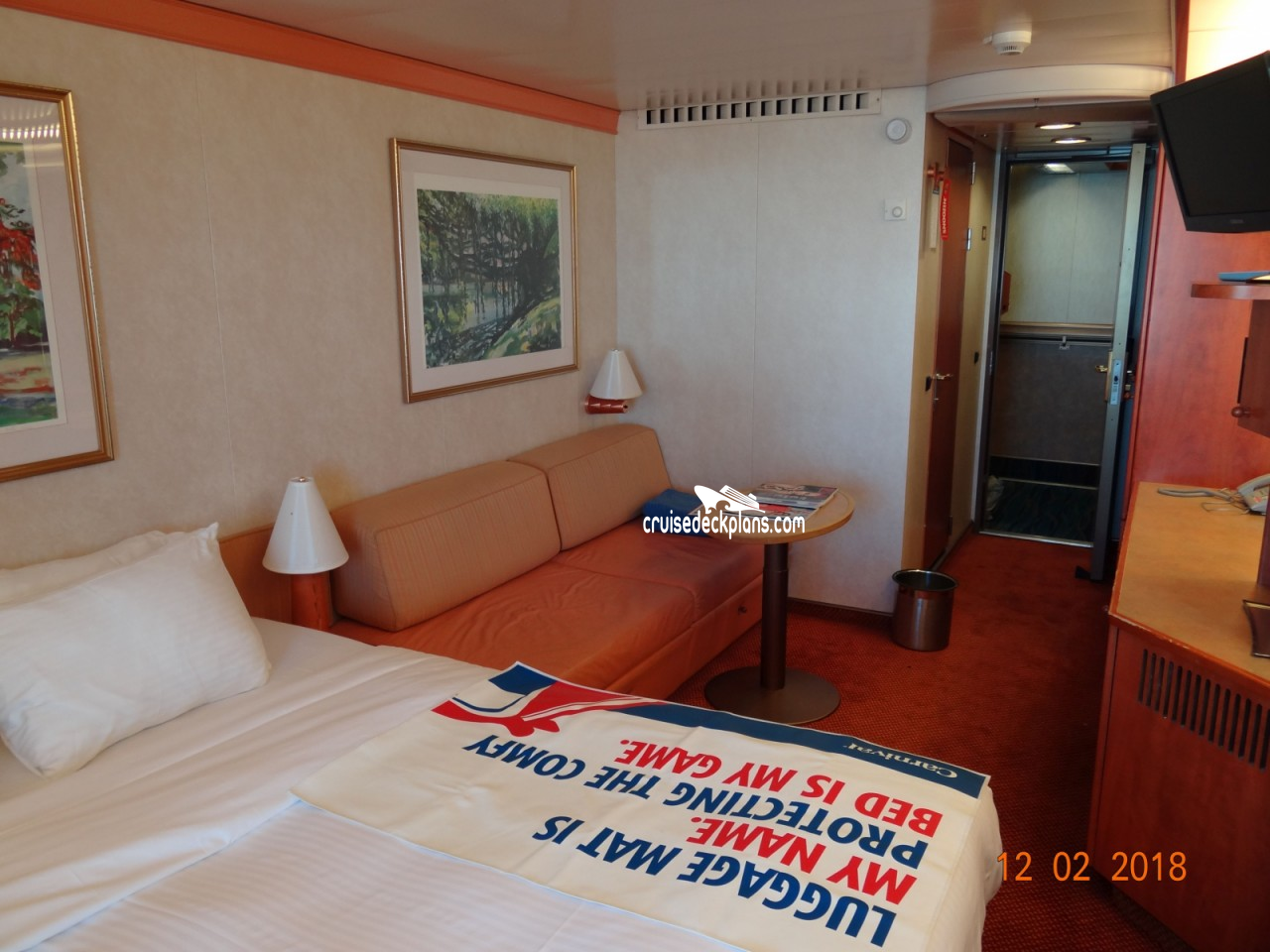 Carnival Miracle Deck Plans, Diagrams, Pictures, Video