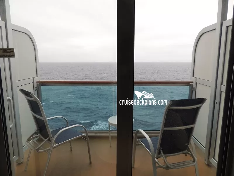 Sky Princess Obstructed Stateroom View