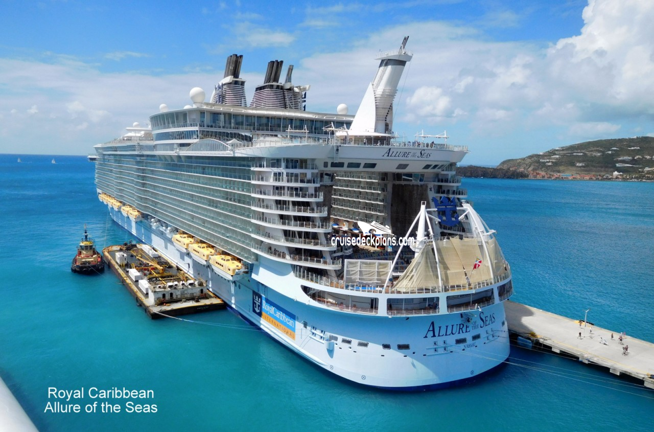Allure of the Seas Exterior Pictures