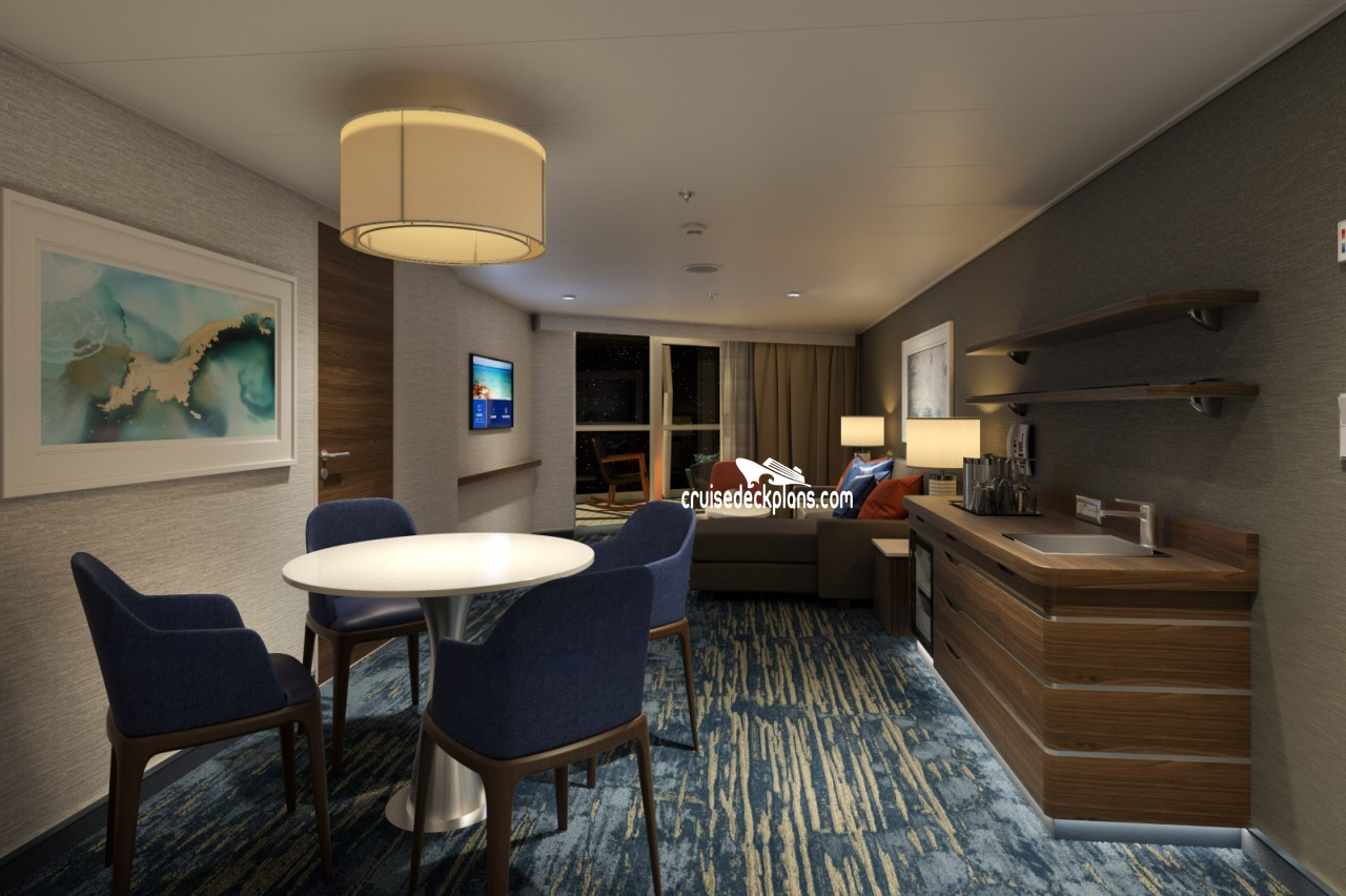 presidential suite cruise ship cost
