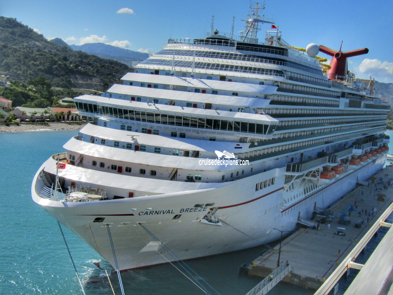carnival breeze cruise tracking