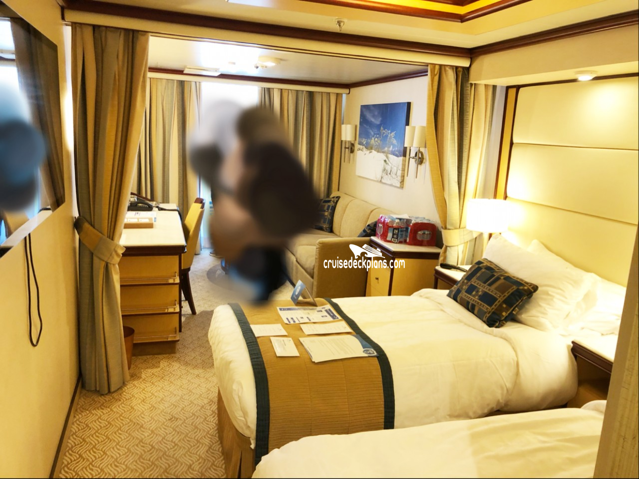 stateroom with sofa bed