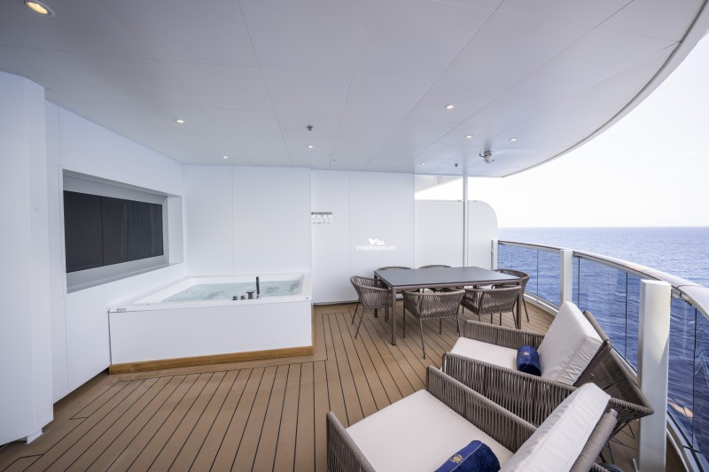 msc yacht club royal suite seashore