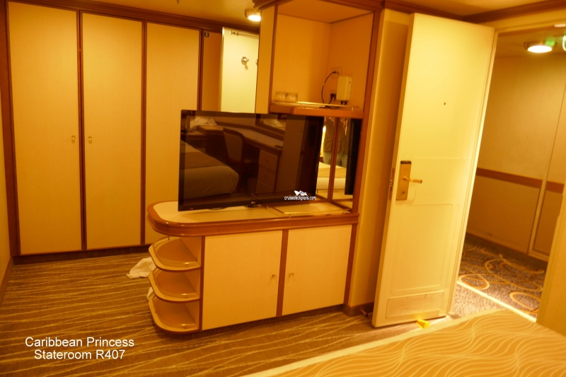 Cabin R407 Caribbean Princess Stateroom