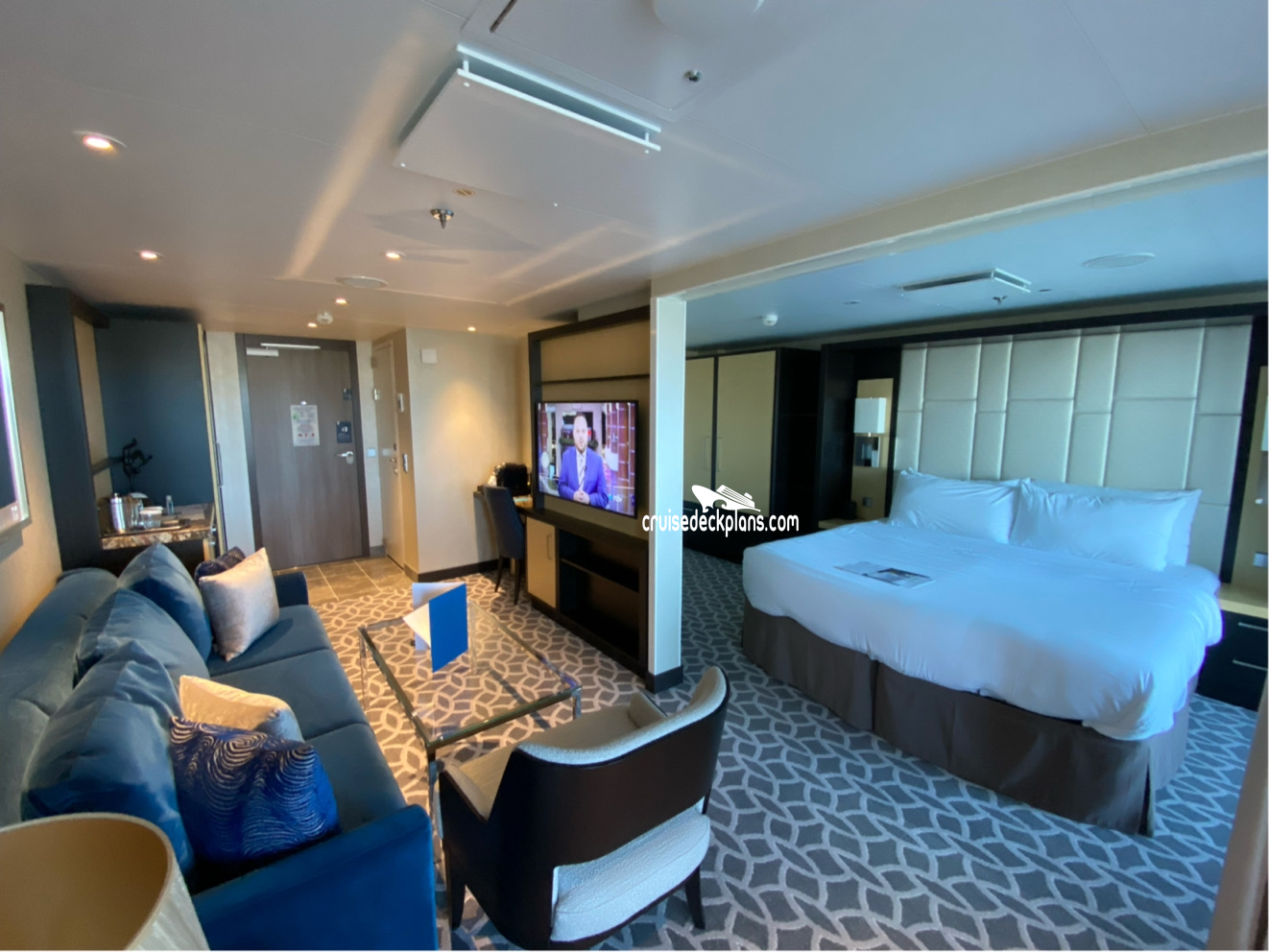 Can the RCCL Harmony Grand Suite be configured as Twin Beds? - Royal  Caribbean International - Cruise Critic Community