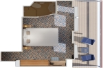 Premium Balcony Stateroom Picture