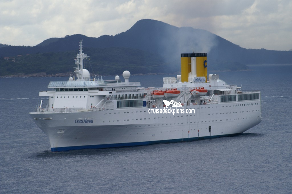 Costa Marina Deck Plans, Diagrams, Pictures, Video