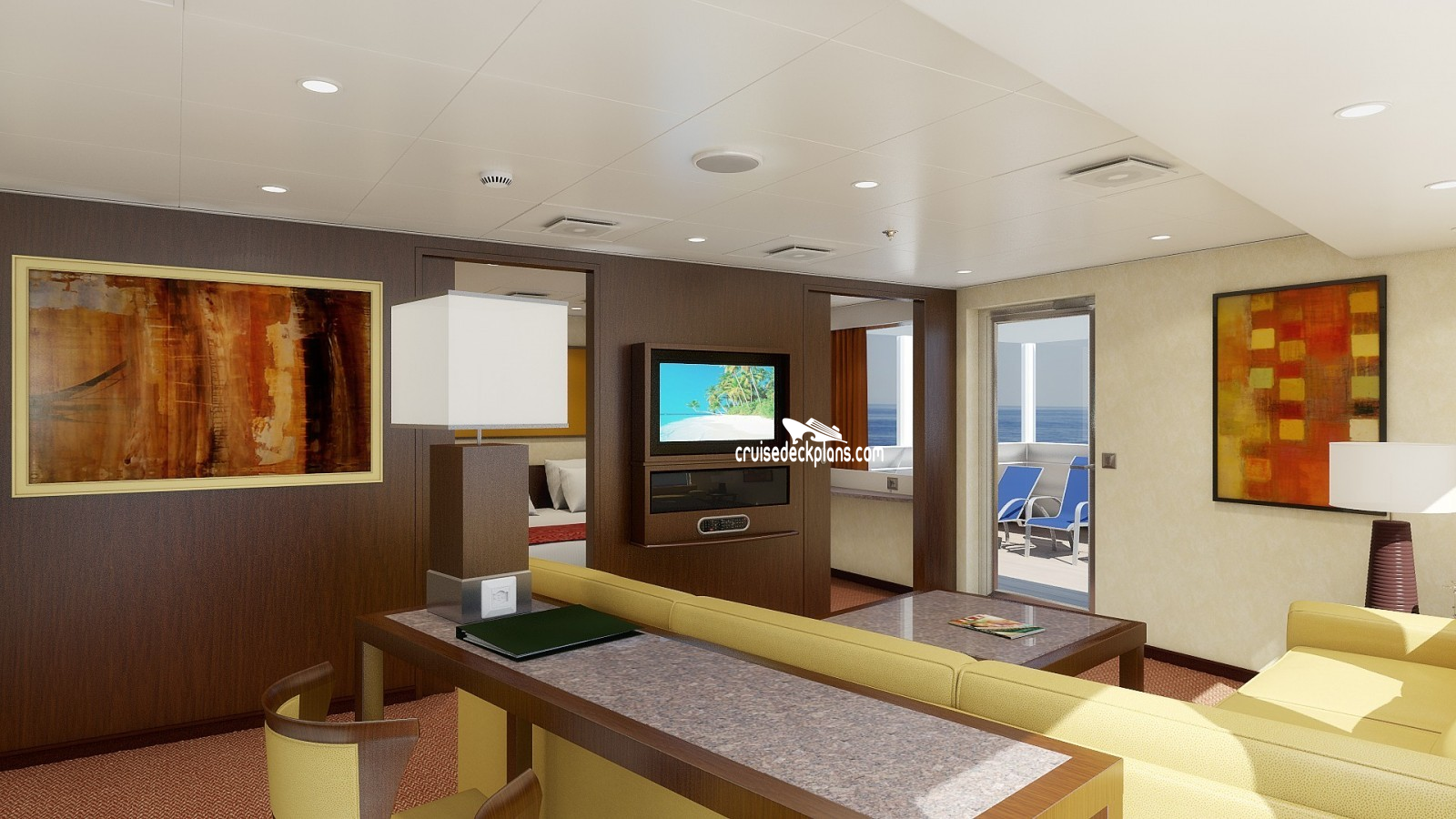 Carnival Freedom Captains Suite Category