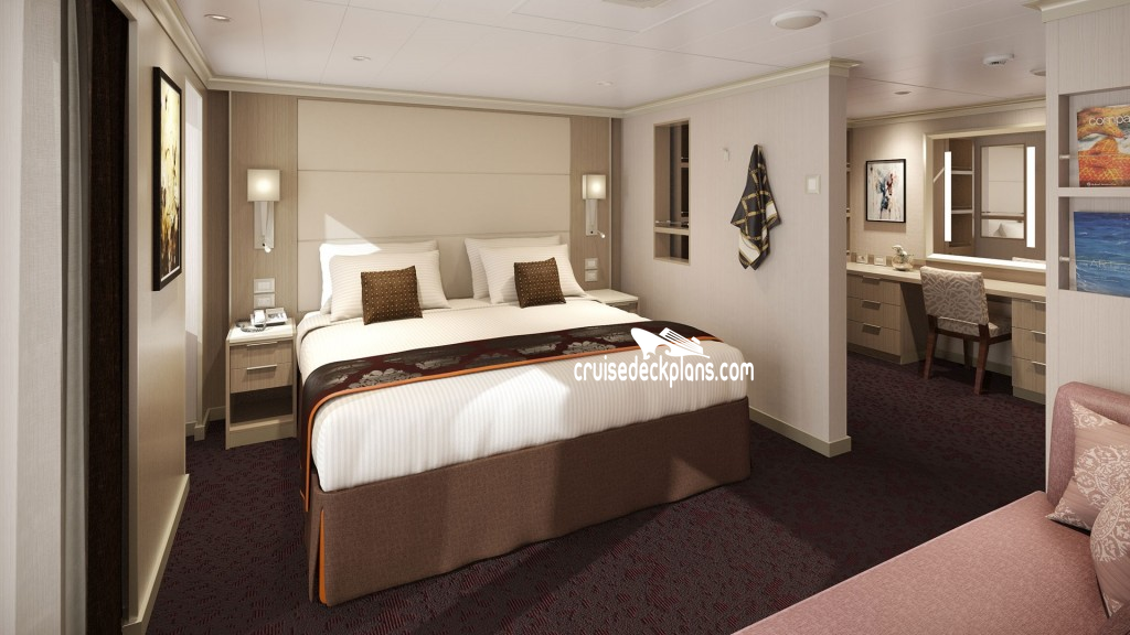 Koningsdam Deck Plans - Cabin Diagrams - Pictures