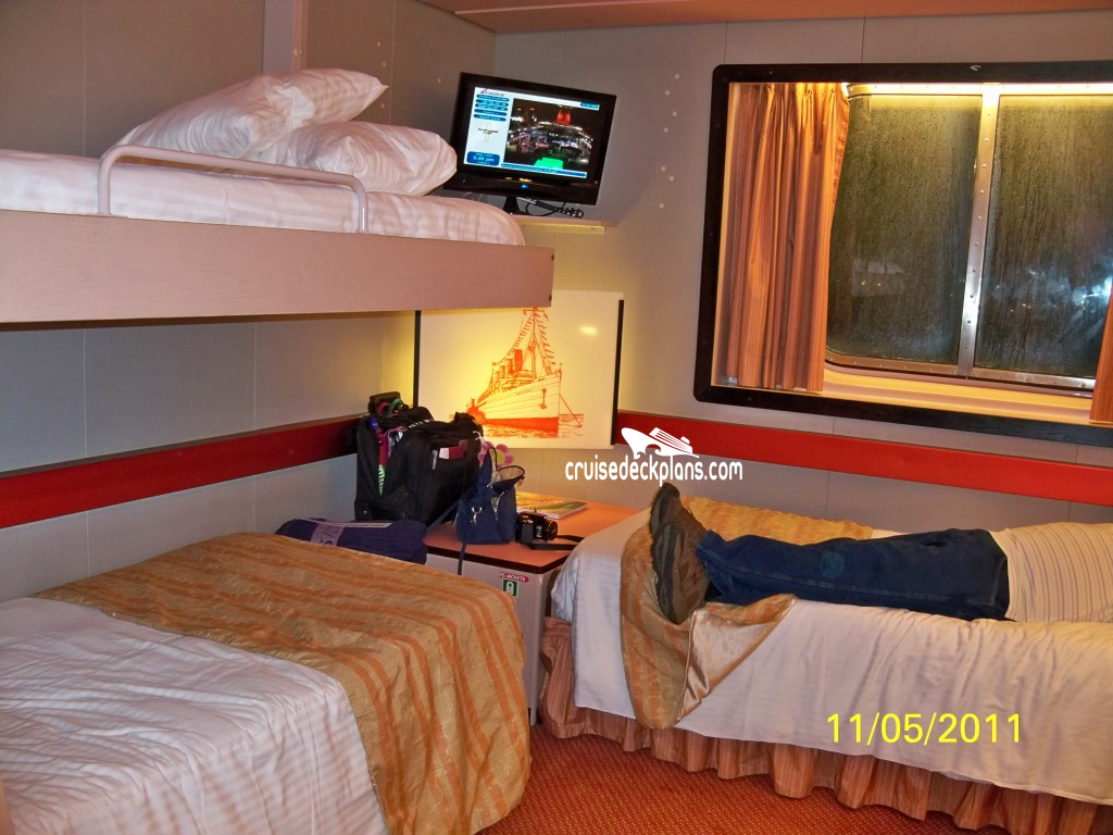 Carnival Elation Cabin E66 Pictures