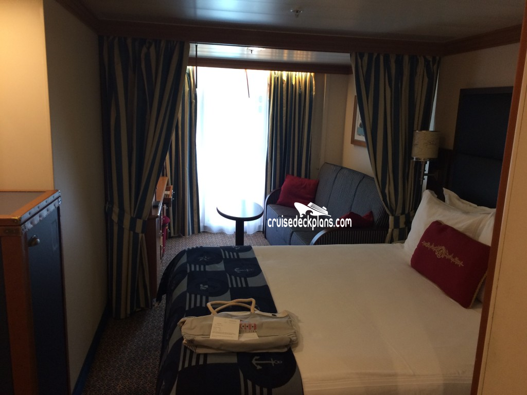 Disney Magic Navigator Verandah Stateroom Details
