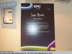 Norwegian Epic Ice Bar picture