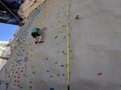 Symphony of the Seas Rock Climbing Wall picture
