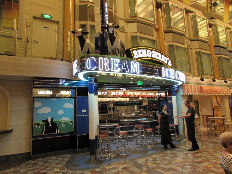 Freedom of the Seas Ice Cream Parlor Pictures