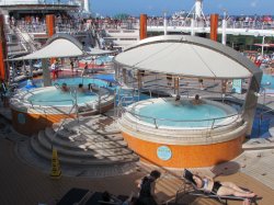 Freedom of the Seas Pool picture Uploaded in 2018 Photo courtesy of Rachel Atwood. Freedom of the Seas Pool picture