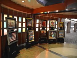 Independence of the Seas Art Gallery picture