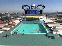 MSC Seaview Panorama Pool picture Uploaded in 2018 Photo courtesy of Rares Matoru Ștefan. MSC Seaview Panorama Pool picture