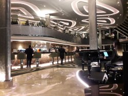 MSC Seaview Top Sail Lounge picture Uploaded in 2018 Photo courtesy of Monica Perin. MSC Seaview Top Sail Lounge picture