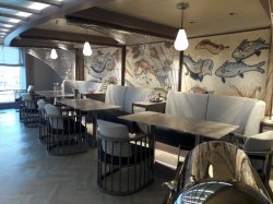 MSC Seaview Ocean Cay Restaurant picture Uploaded in 2018 Photo courtesy of Monica Perin. MSC Seaview Ocean Cay Restaurant picture