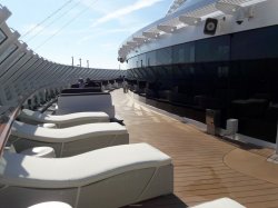 MSC Seaview Top Sail Lounge picture Uploaded in 2018 Photo courtesy of Monica Perin. MSC Seaview Top Sail Lounge picture