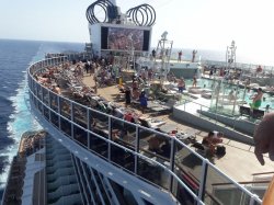 MSC Seaview Panorama Pool picture Uploaded in 2018 Photo courtesy of Monica Perin. MSC Seaview Panorama Pool picture