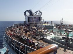 MSC Seaview Panorama Pool picture Uploaded in 2018 Photo courtesy of Monica Perin. MSC Seaview Panorama Pool picture