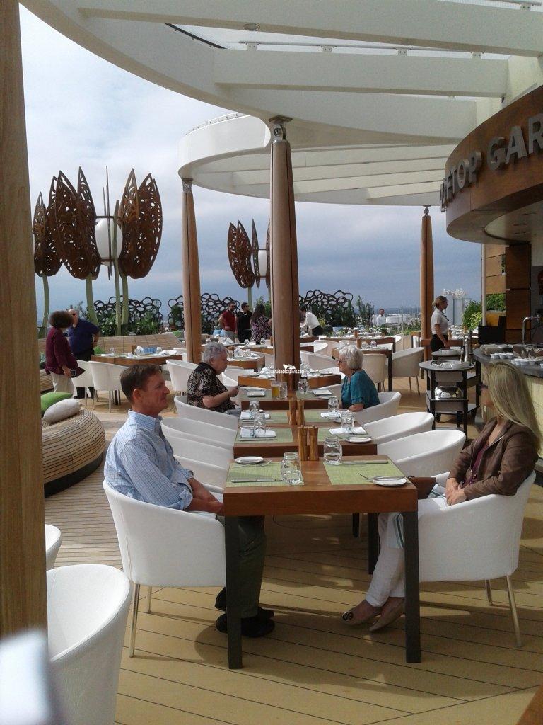 Celebrity Edge Rooftop Garden Grill Pictures